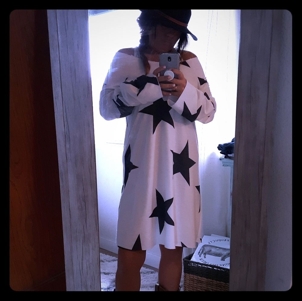 Boutique Star dress in white